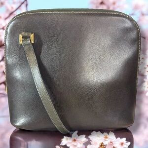 Salvatore Ferragamo Vintage Dome Shoulder Crossbody Bag 1980s with COA